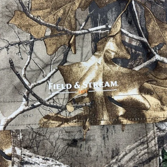 Field & Stream REALTree Camo Shirt Mens 2XL Roll Tab Vented Button Down Pockets - Picture 3 of 13